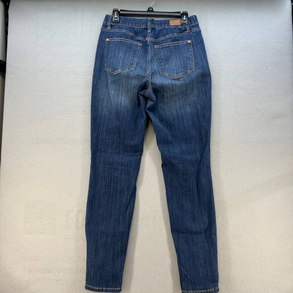 Judy Blue Women's Jeans Size 7/28 Slim Fit Elastic Waist Medium Wash JB88750 - Picture 8 of 13